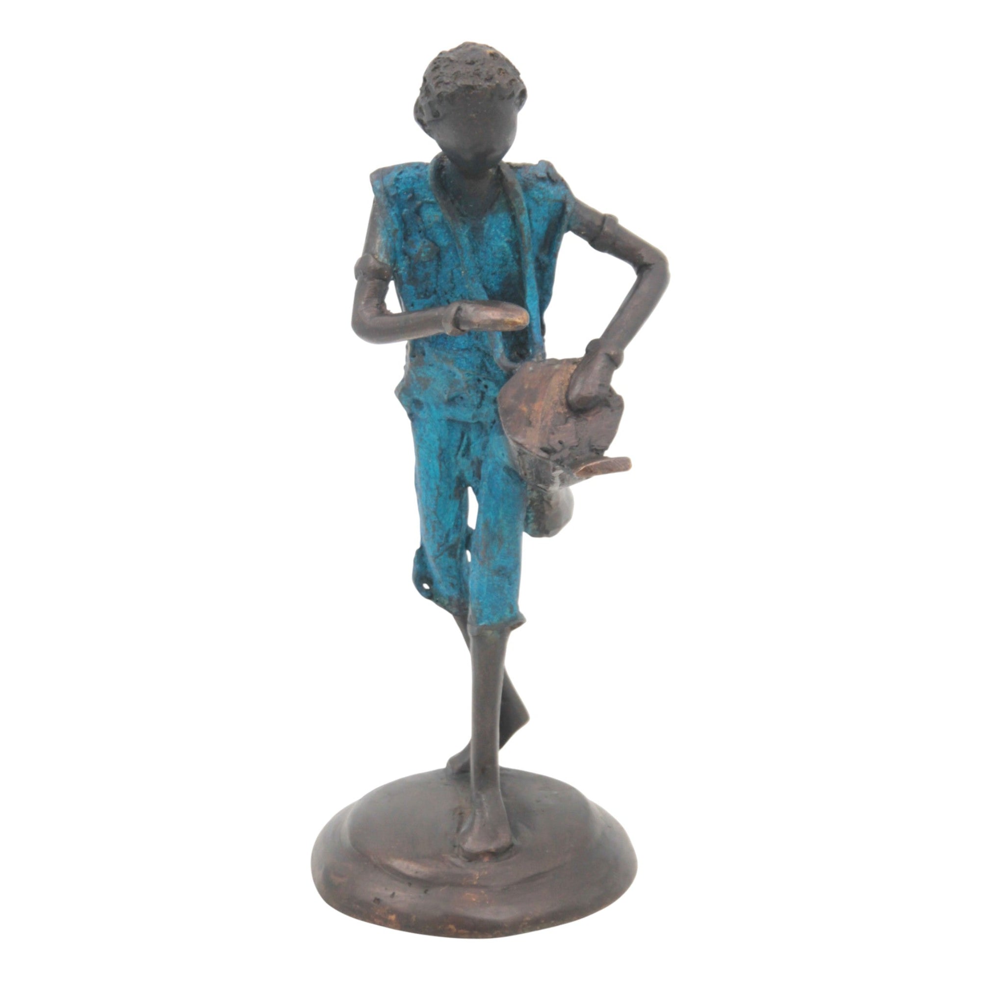 Bronze 20 cm bleu n°14