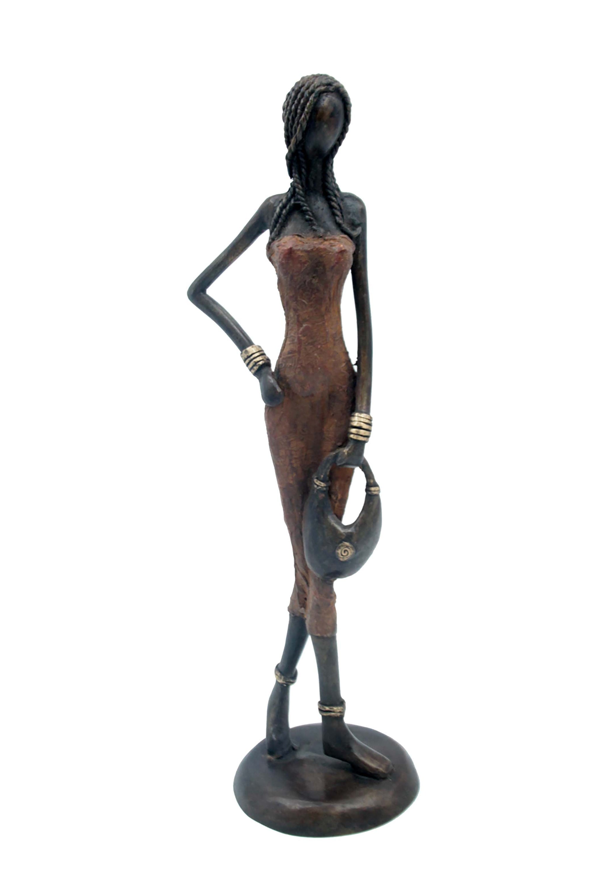 Bronze 40 cm marron n°1 Bronzes d'Afrique