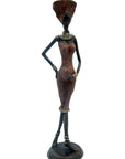 Bronze 40 cm marron n°2 Bronzes d'Afrique