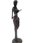 Bronze 40 cm marron n°3 Bronzes d'Afrique