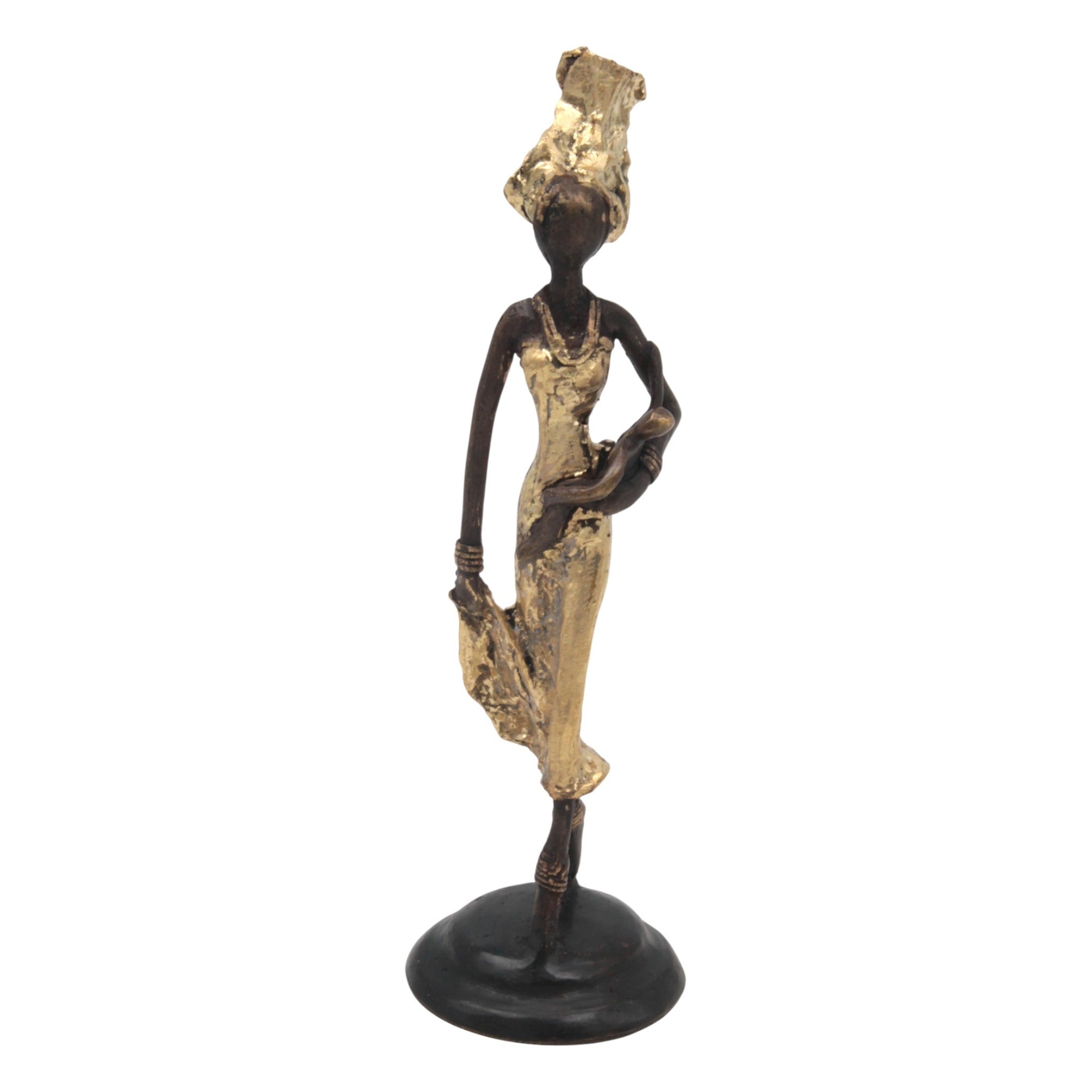 Bronze 20 cm doré n°16