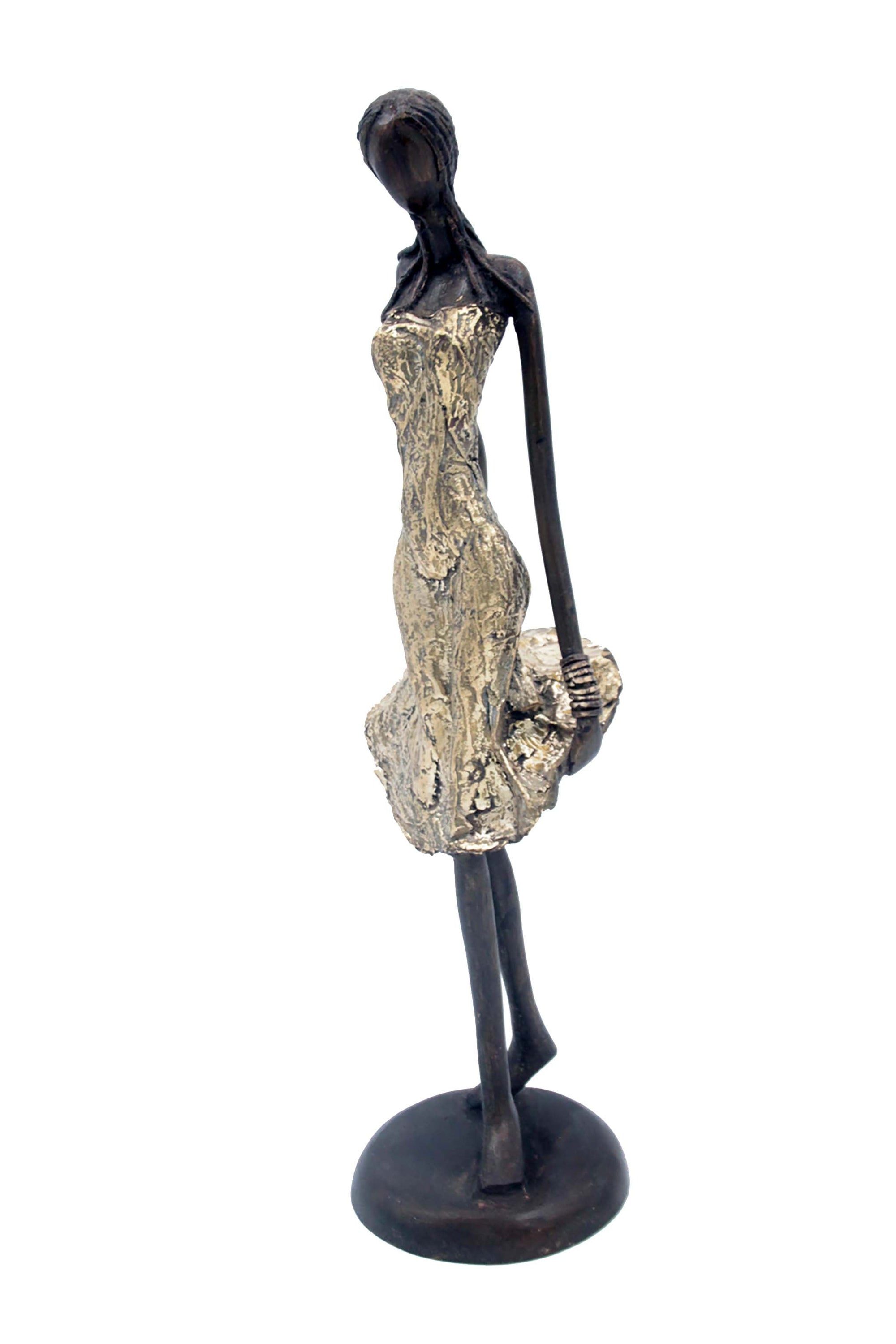 Bronze 40 cm doré n°2 Bronzes d'Afrique