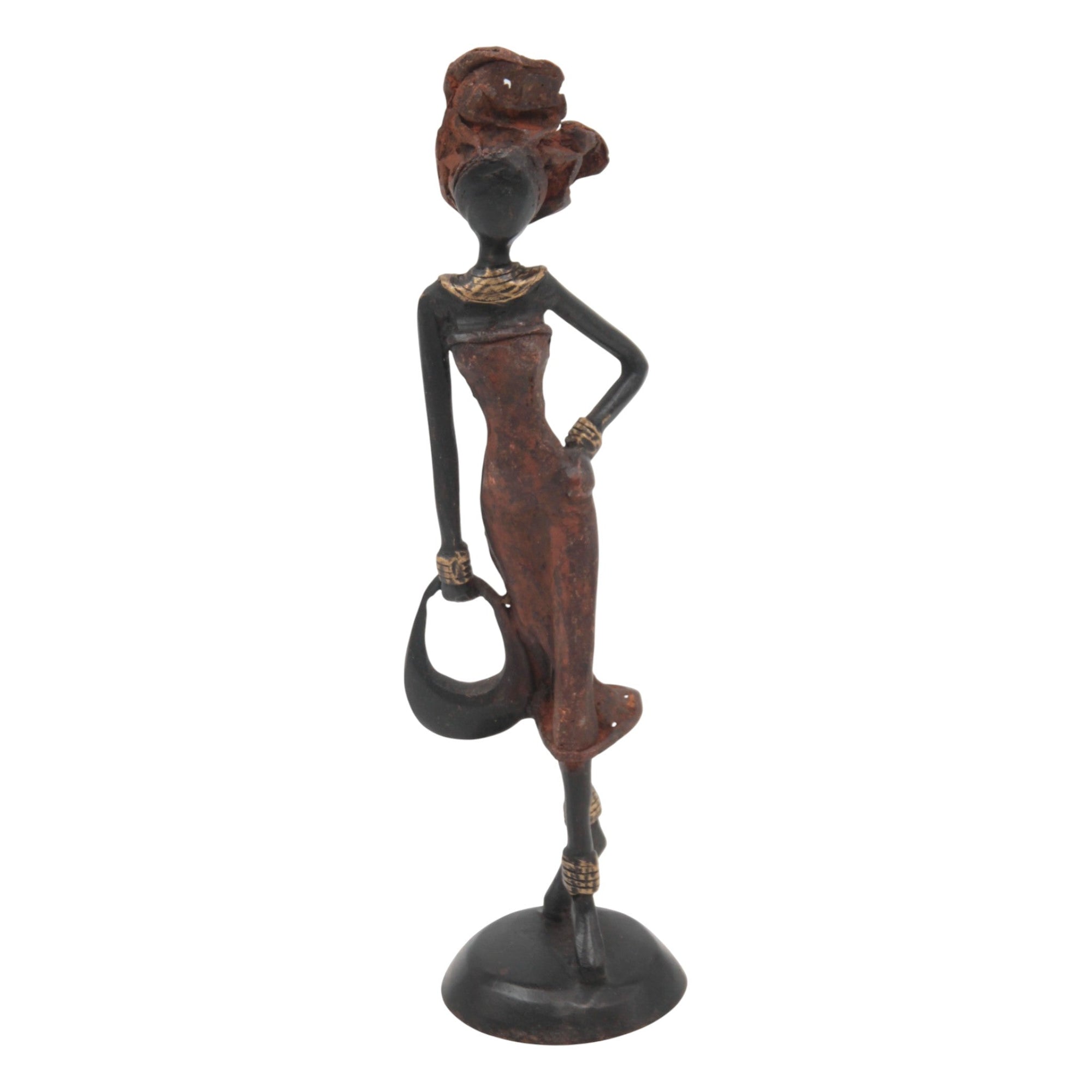 Bronze 20 cm marron n°3