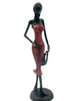 Bronze 40 cm rouge n°2 Bronzes d'Afrique