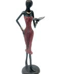Bronze 40 cm rouge n°3 Bronzes d'Afrique