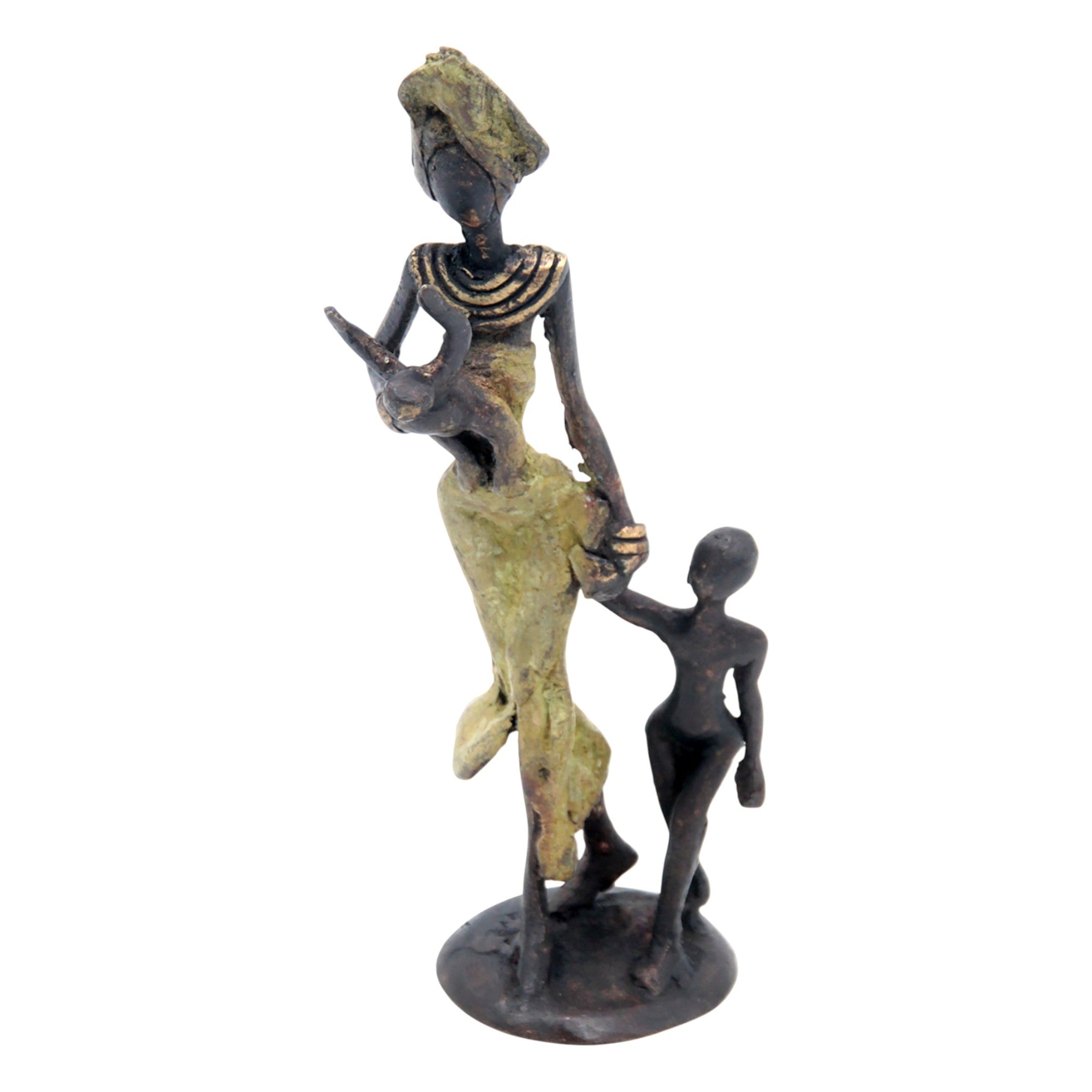 Bronze 15 cm vert n°8