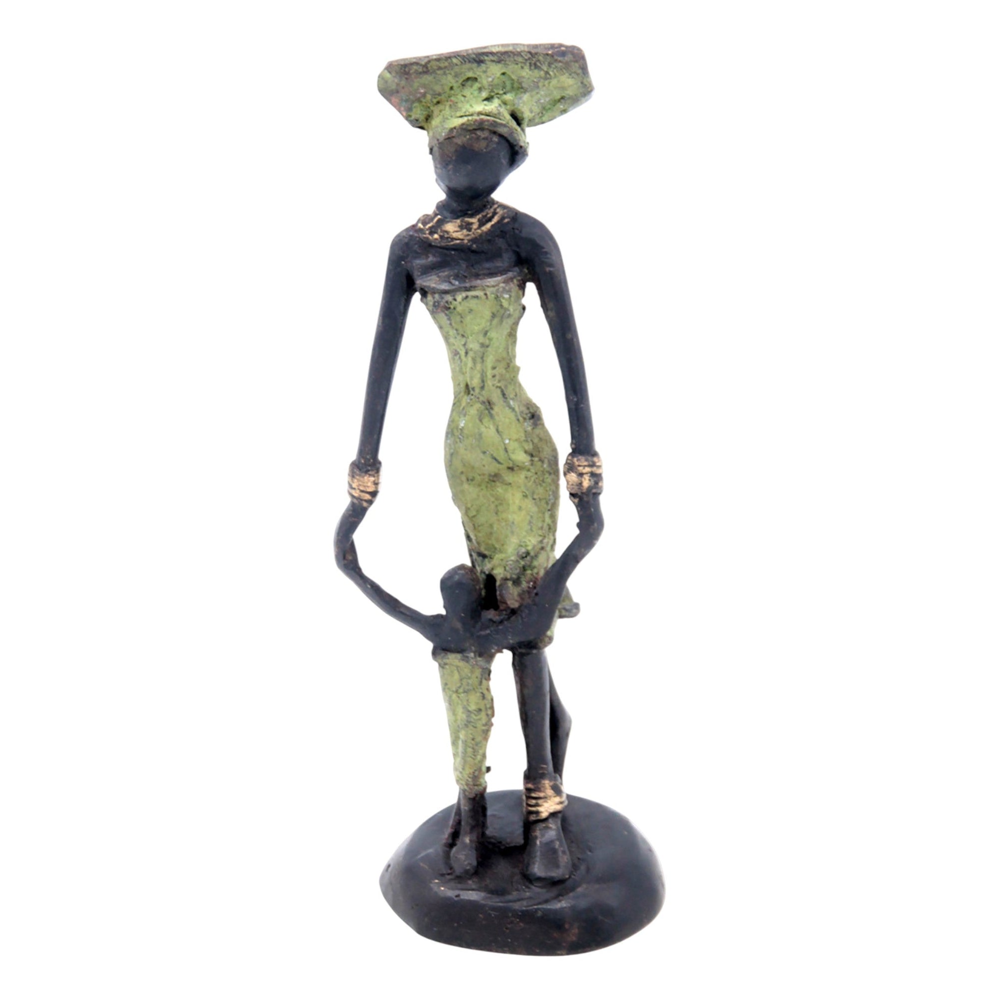 Bronze 15 cm vert n°26