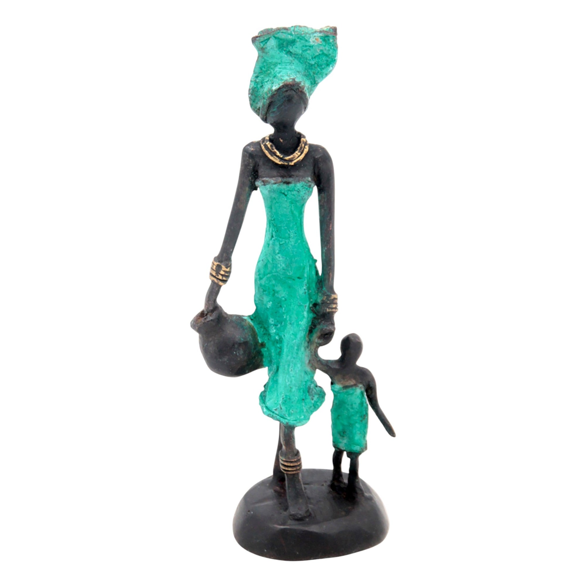 Bronze 15 cm vert n°27