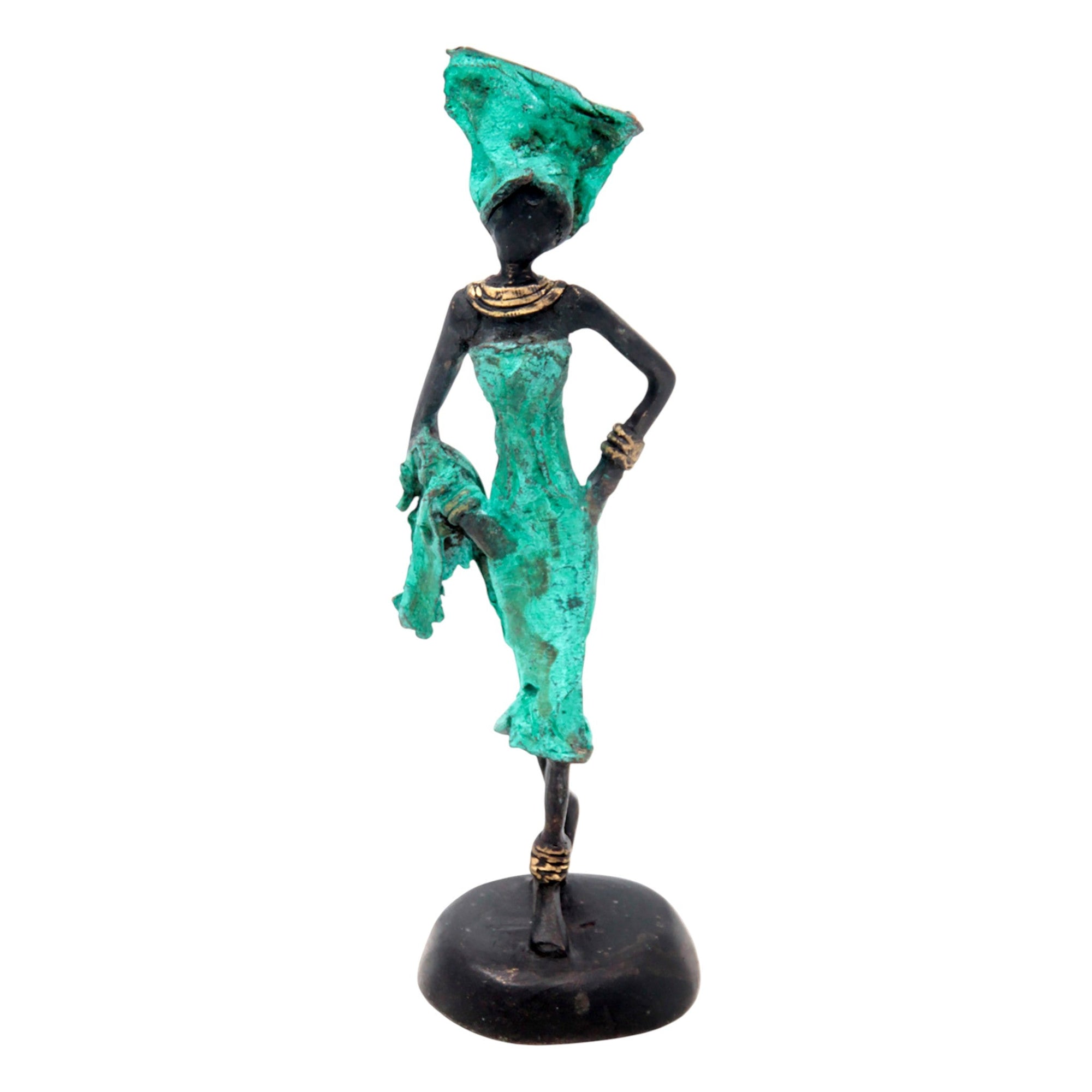 Bronze 15 cm vert n°29