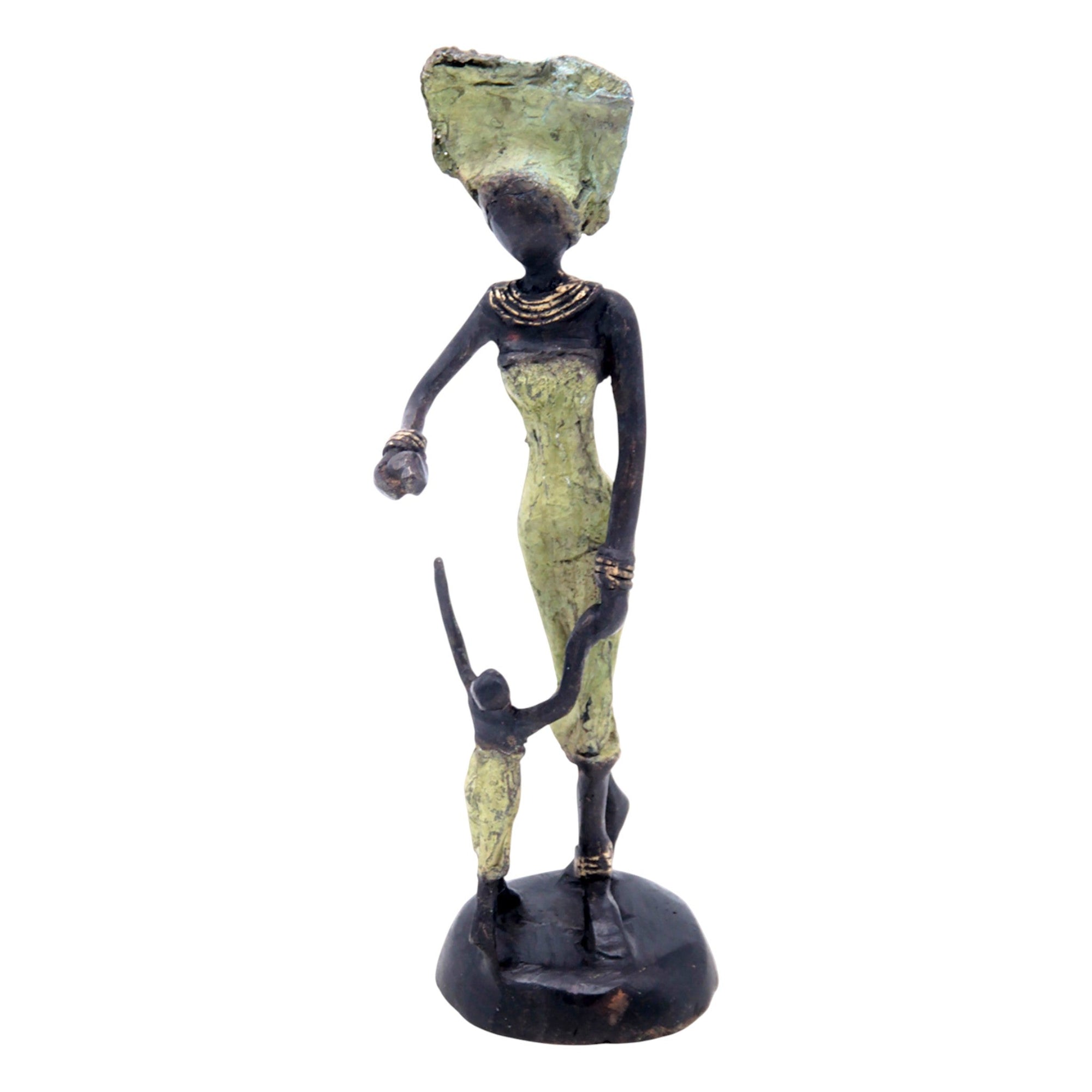 Bronze 15 cm vert n°30