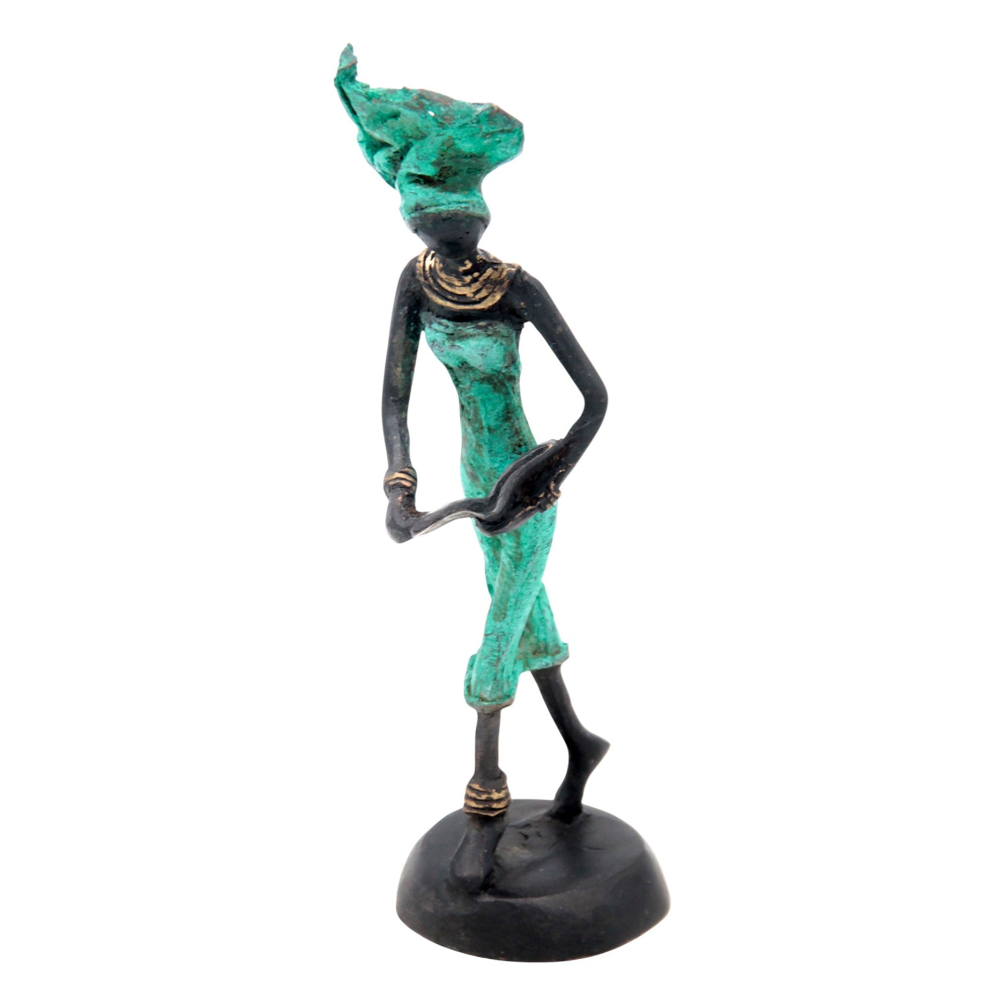 Bronze 15 cm vert n°44