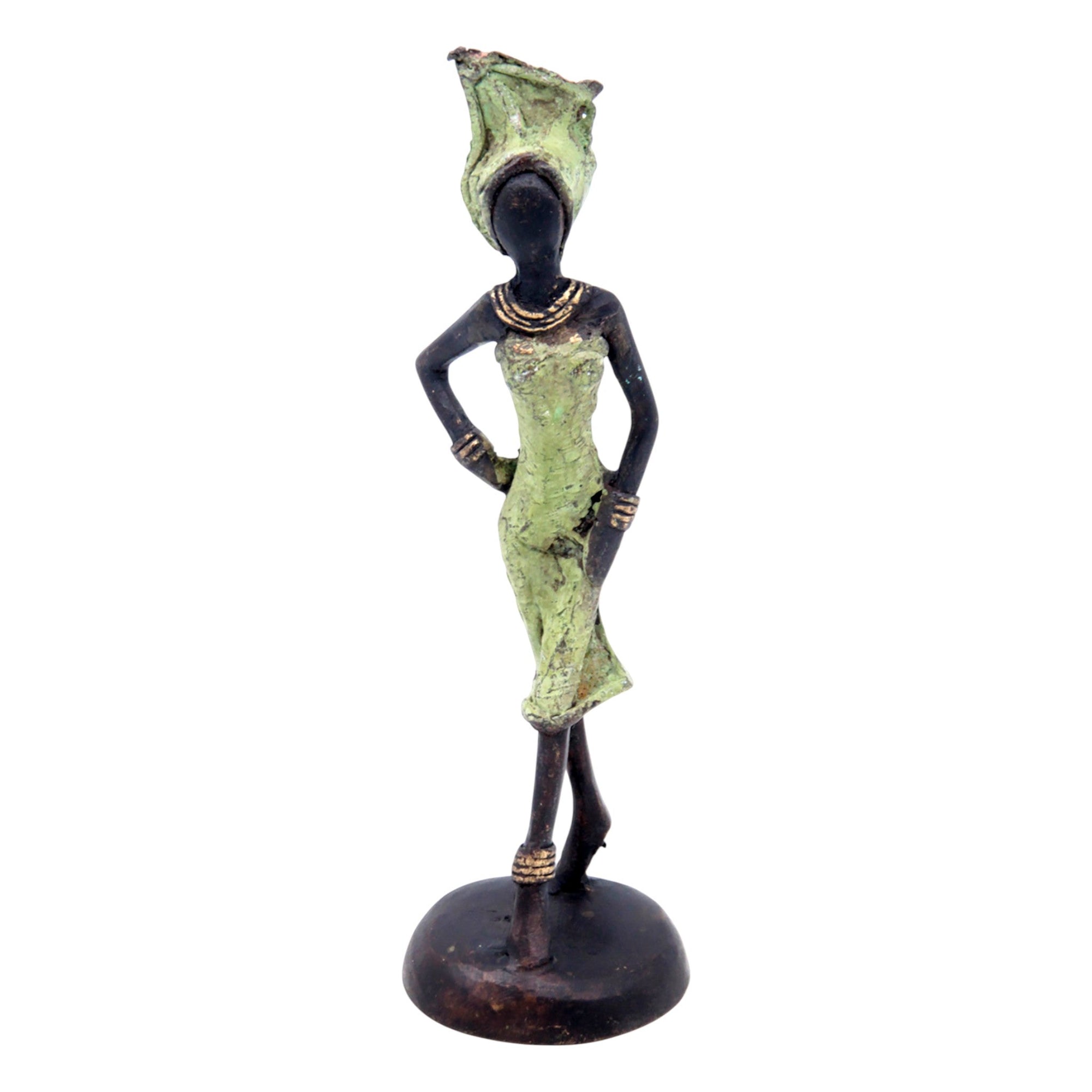 Bronze 15 cm vert n°45