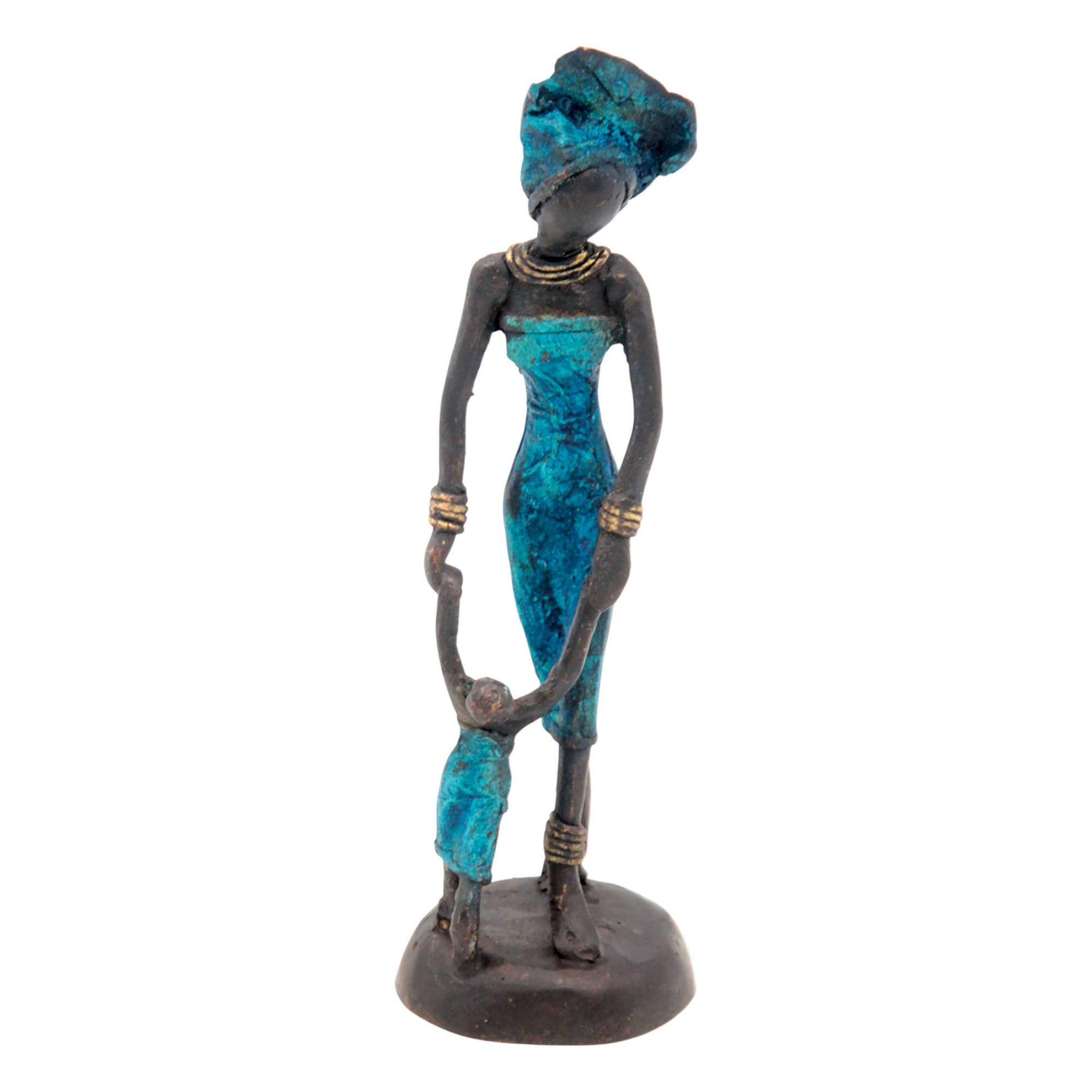 Bronze 15 cm bleu n°5