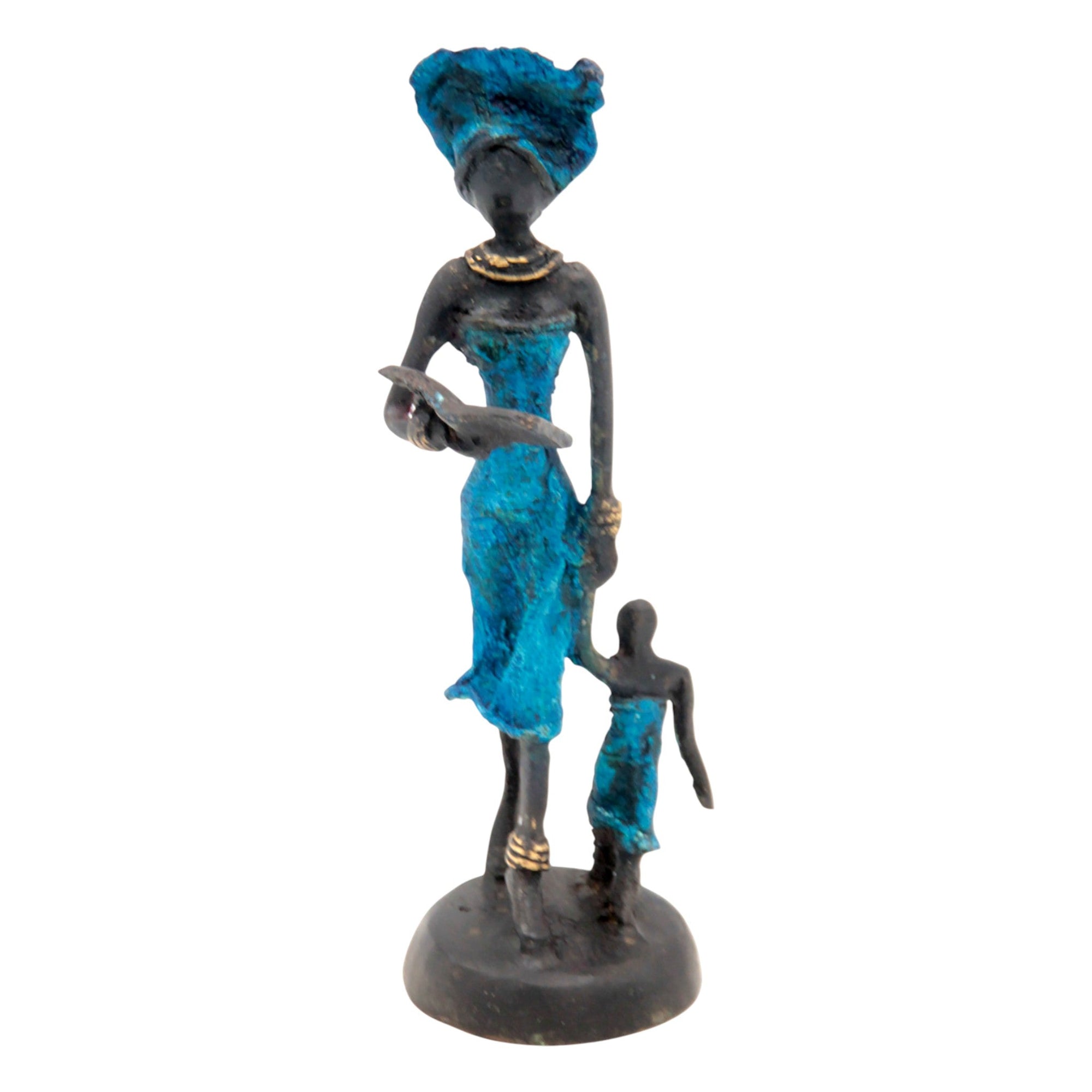 Bronze 15 cm bleu n°29