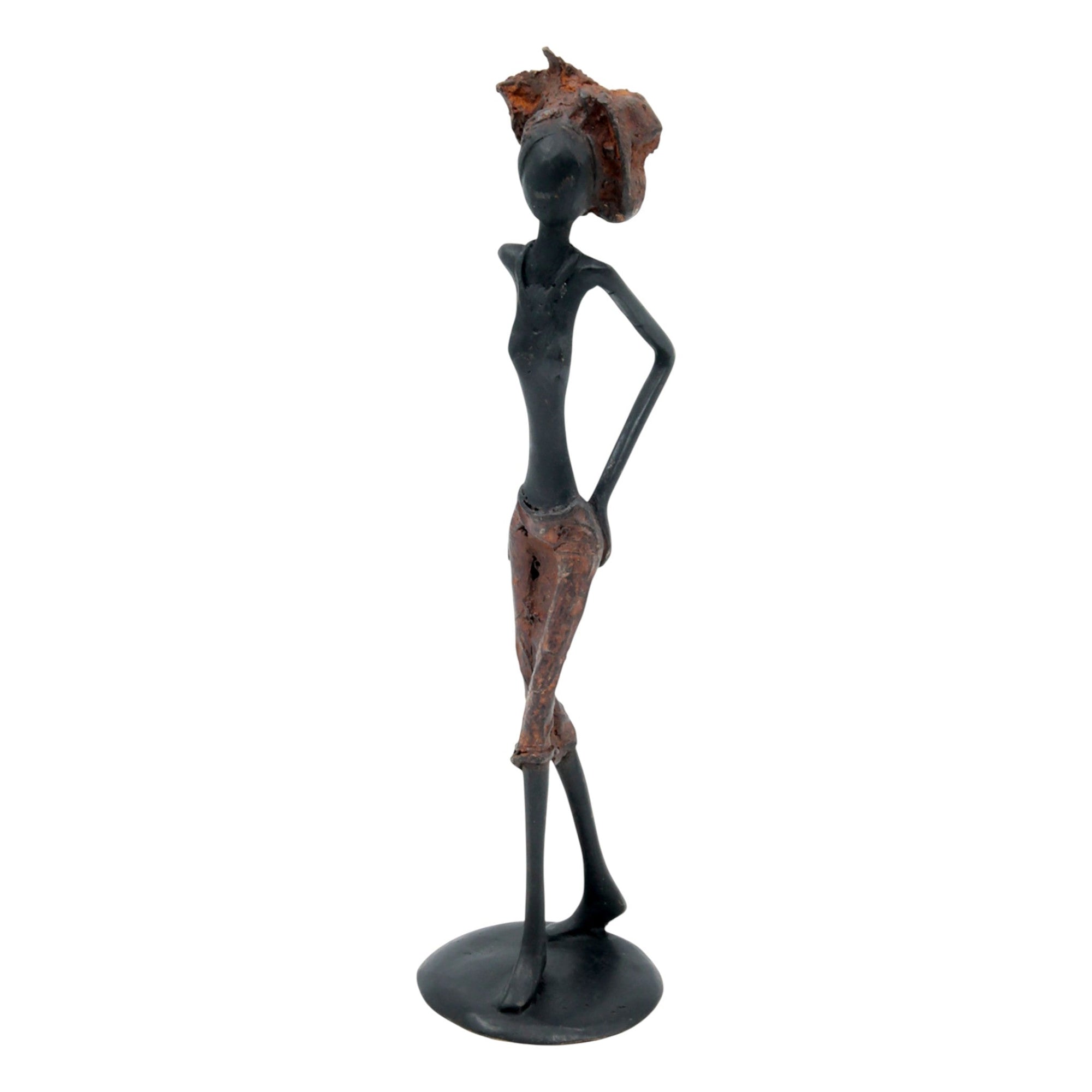 Bronze 25 cm marron n°9