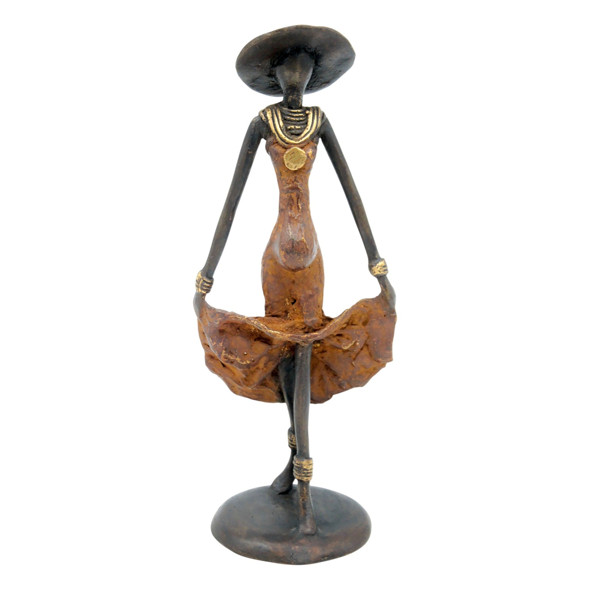 Bronze 25 cm marron n°28