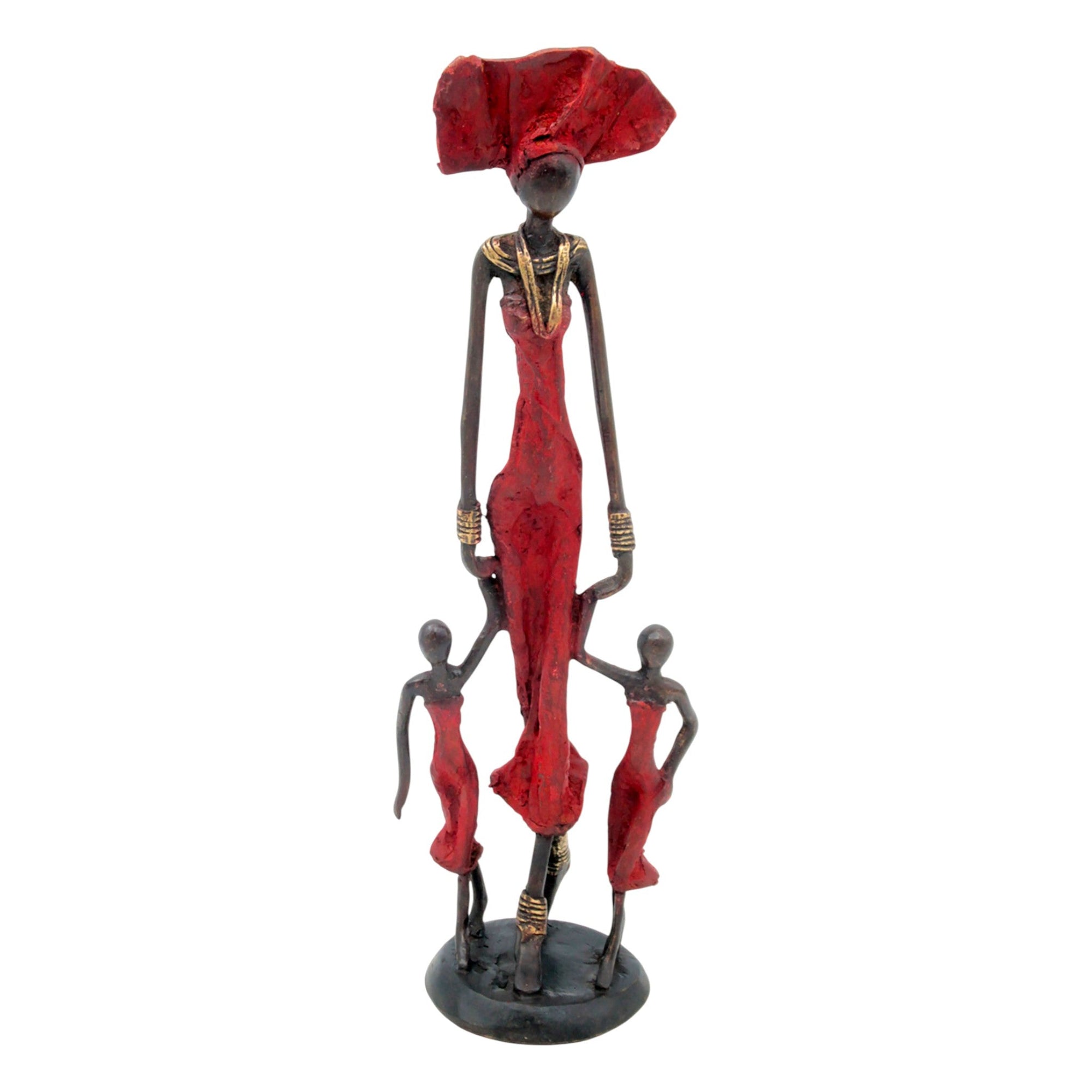 Bronze 35 cm rouge n°9