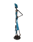 Bronze 55 cm bleu n°2