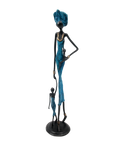 Bronze 55 cm bleu n°2