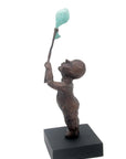 Bronze Ballon 38 cm marron n°1 Bronzes d'Afrique