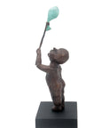 Bronze Ballon 38 cm marron n°1 Bronzes d'Afrique