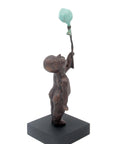 Bronze Ballon 38 cm marron n°1 Bronzes d'Afrique