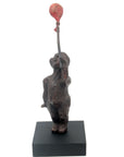 Bronze Ballon 38 cm marron n°2 Bronzes d'Afrique