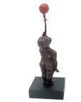 Bronze Ballon 38 cm marron n°2 Bronzes d'Afrique