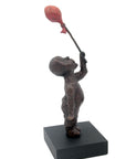 Bronze Ballon 38 cm marron n°2 Bronzes d'Afrique