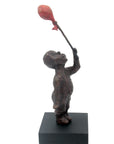 Bronze Ballon 38 cm marron n°2 Bronzes d'Afrique