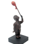 Bronze Ballon 38 cm marron n°2 Bronzes d'Afrique