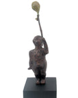Bronze Ballon 38 cm marron n°3 Bronzes d'Afrique