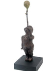 Bronze Ballon 38 cm marron n°3 Bronzes d'Afrique