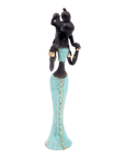 Bronze Mohamadi Dermé 20 cm turquoise n°9