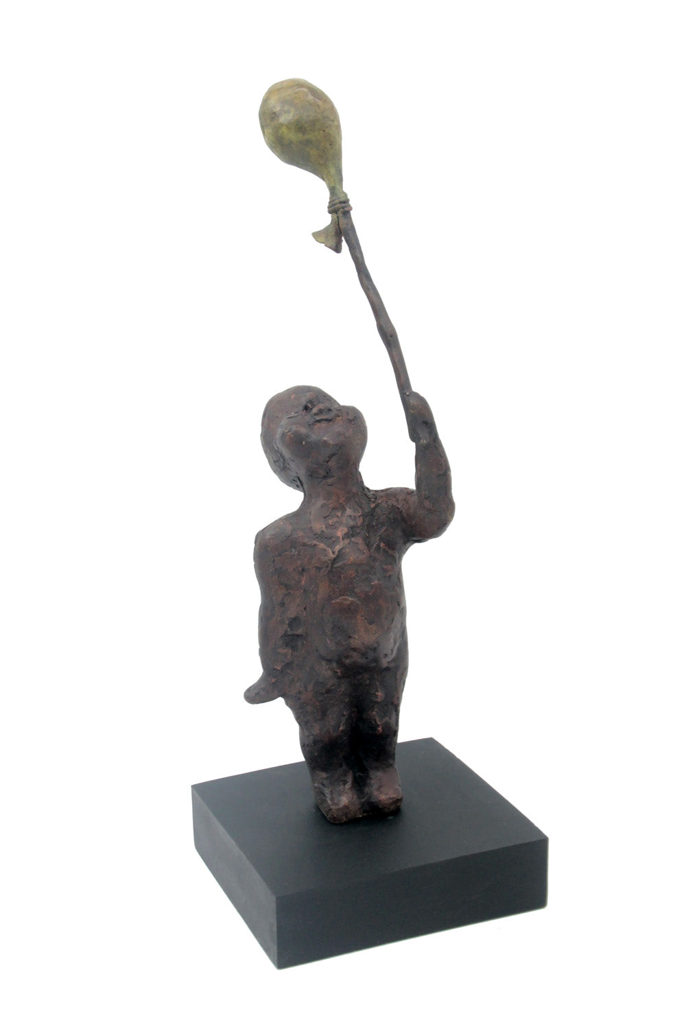 Bronze Ballon 38 cm marron n°3 Bronzes d'Afrique