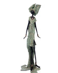Bronze sans socle 55 cm vert et marron n°1 Bronzes d'Afrique