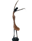 Bronze danseuse 55 cm marron n°1 Bronzes d'Afrique