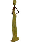 Bronze Issouf 55 cm vert n°1 Bronzes d'Afrique
