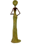 Bronze Issouf 55 cm vert n°1 Bronzes d'Afrique