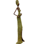 Bronze Issouf 55 cm vert n°1 Bronzes d'Afrique