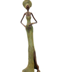 Bronze Issouf 55 cm vert n°1 Bronzes d'Afrique