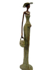 Bronze Issouf 55 cm vert n°4 Bronzes d'Afrique
