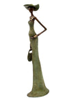 Bronze Issouf 55 cm vert n°4 Bronzes d'Afrique