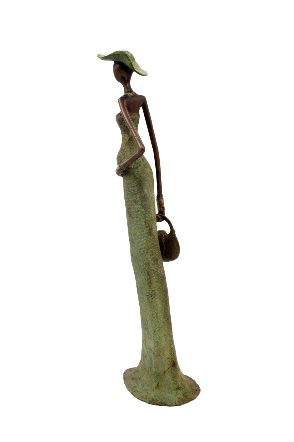 Bronze Issouf 55 cm vert n°4 Bronzes d'Afrique