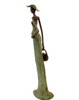 Bronze Issouf 55 cm vert n°4 Bronzes d'Afrique