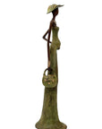 Bronze Issouf 55 cm vert n°4 Bronzes d'Afrique