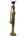 Bronze Issouf 55 cm vert n°4 Bronzes d'Afrique