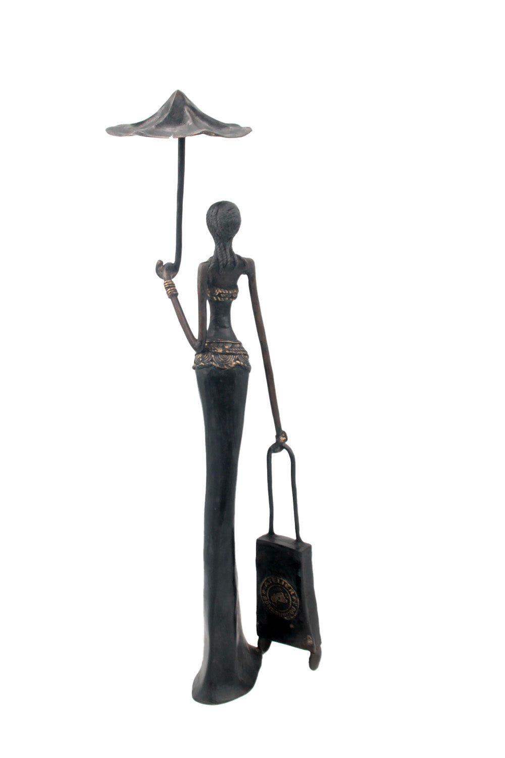 Bronze Issouf sans socle 55 cm noir n°1 Bronzes d'Afrique