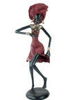 Bronze danseuse 50 cm rouge n°1 Bronzes d'Afrique