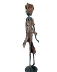 Bronze Issouf 70 cm marron n°3 Bronzes d'Afrique